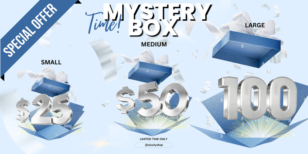 Mystery Box - Limited time - Small/Medium/Large