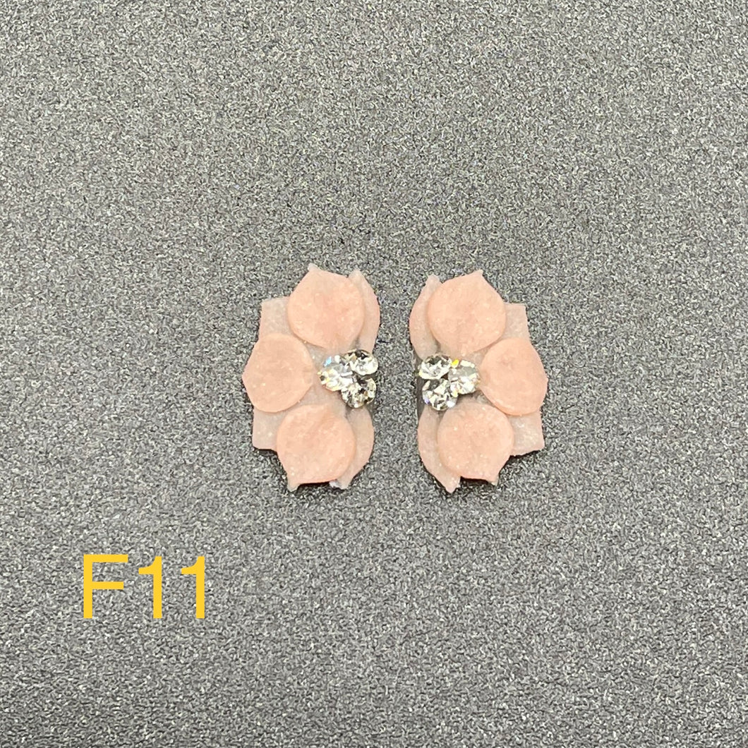 F11 - Handmade 3D Flower (2pc)