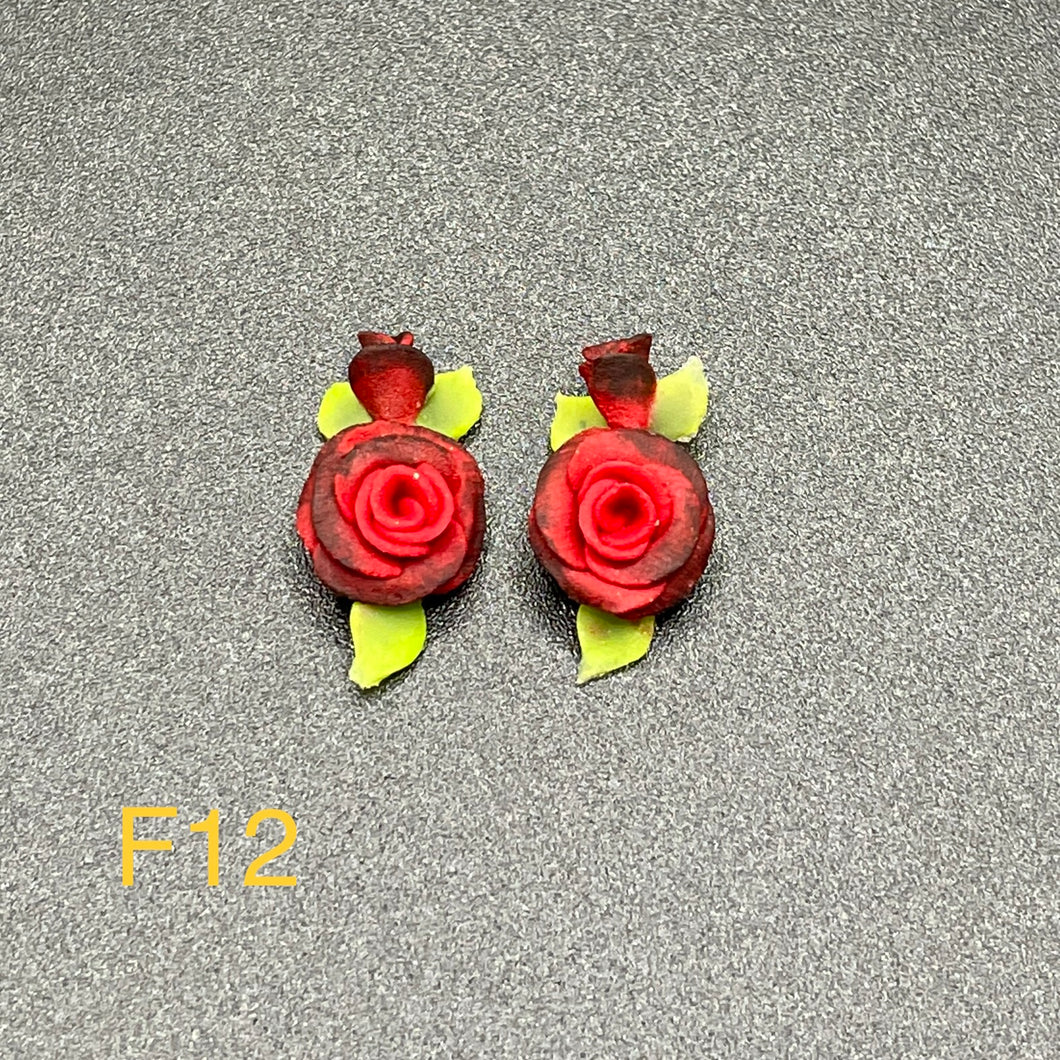 F12 - Handmade 3D Flower (2pc)