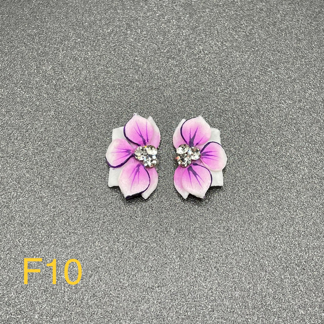 F10 - Handmade 3D Flower (2pc)