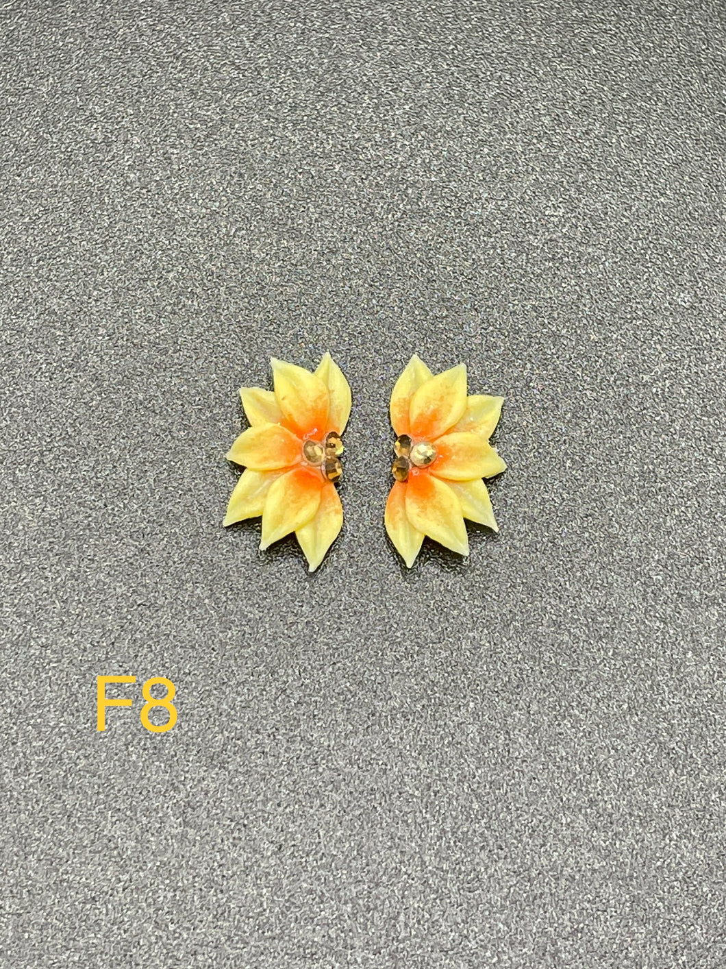 F8 - Handmade 3D Flower (2pc)